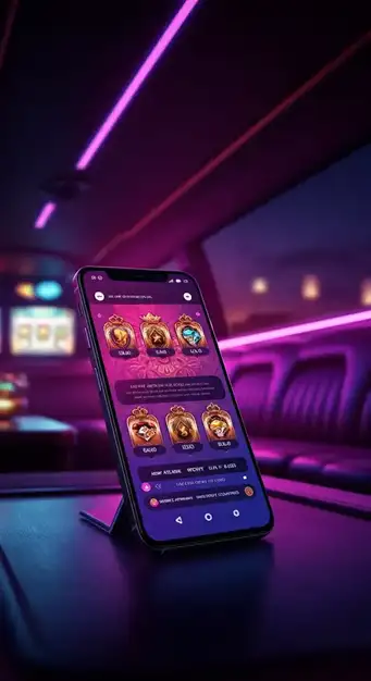 Interface de la page d'accueil de Nine Casino présentant un large assortiment de jeux, un bonus de bienvenue de 450 euros et l'accès aux tournois populaires 'Drops & Wins'